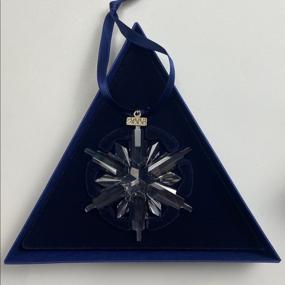 NWB Swarovski 2006 Crystal Snowflake Christmas Ornament New - Picture 11 of 12